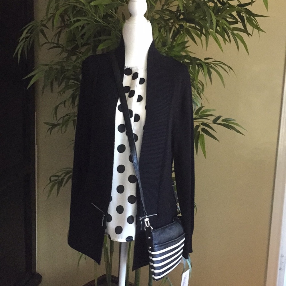 Great NWT Black Sweater/Jacket
